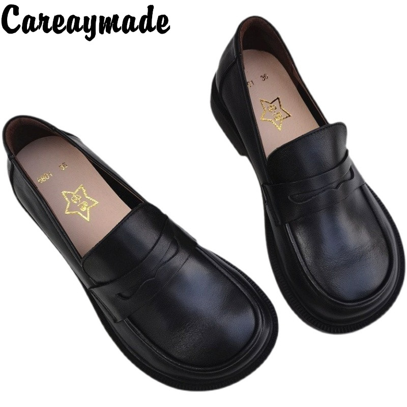 Men Shoes Size To Women - Careaymade-Women's Casual Shoes Slip on Oxford