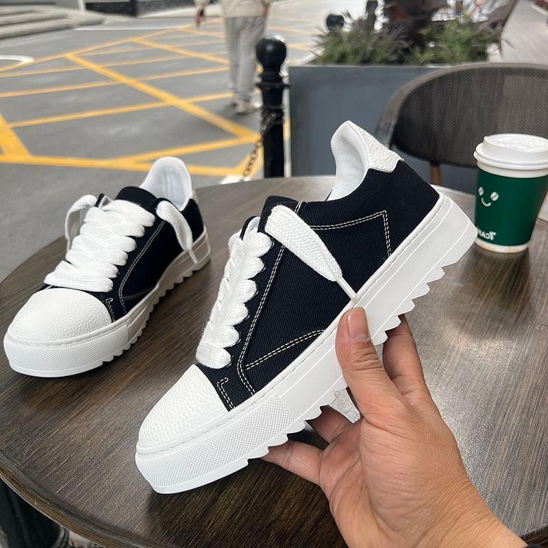 Men'S Shoes Low Top - Low Top Fashion Trend Versatile Canvas