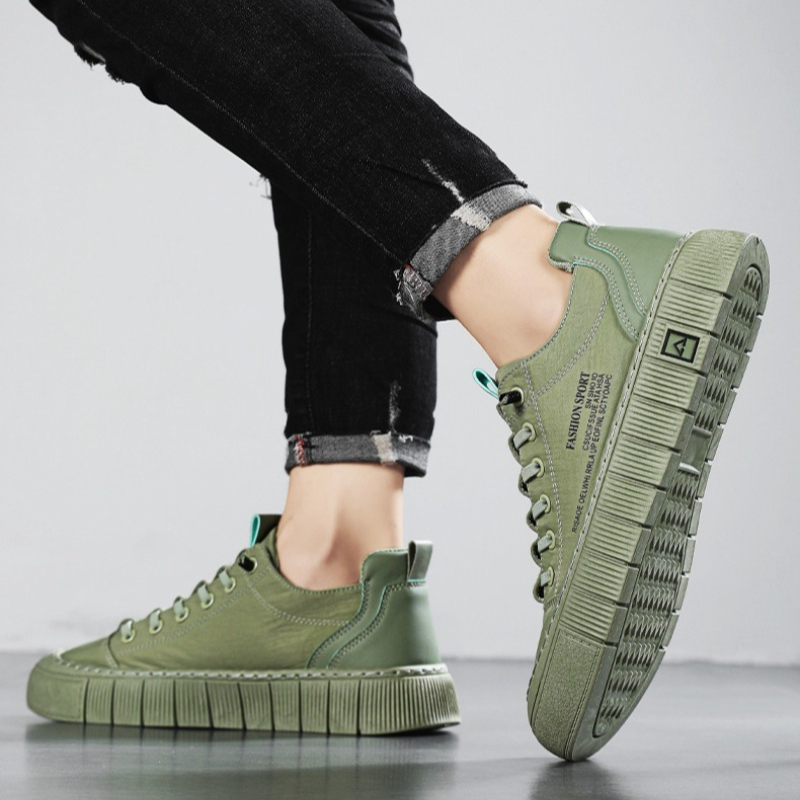 Men'S Shoes Low Top - Men's Chunky Sole Low Top Canvas
