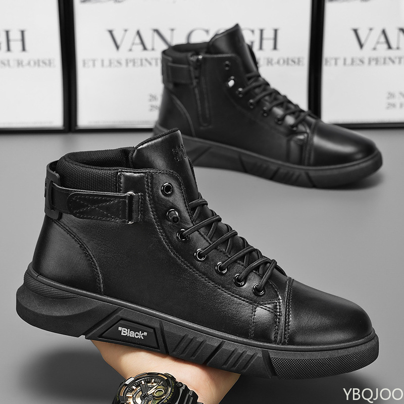 Men'S Shoes Low Top - New spring autumn simple comfortable high
