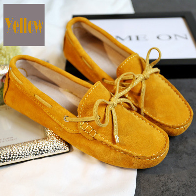 Men'S Shoes Drivers - Cow Suede Loafer Women Big Size