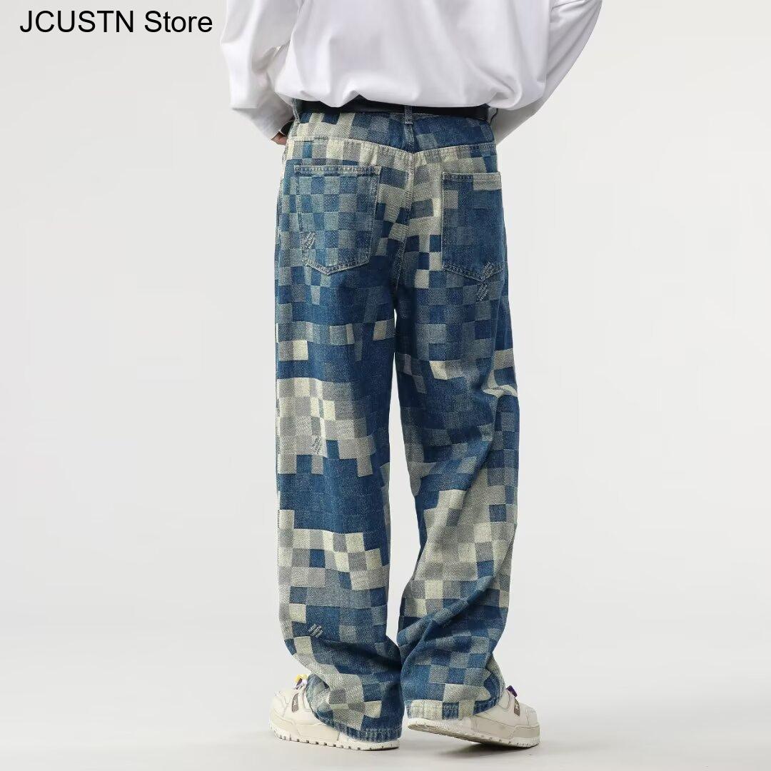 Masculine Trendy Straight-Leg  - Men'S Shoes With Jeans ulasan dan harga