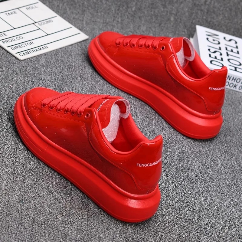 2025 Lacquered White Casual Sh - Men'S Shoes Casual Sneakers ulasan dan harga