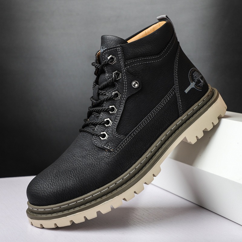 Men's Boots High-Top Casual Sh - Men'S Shoes Low Top ulasan dan harga