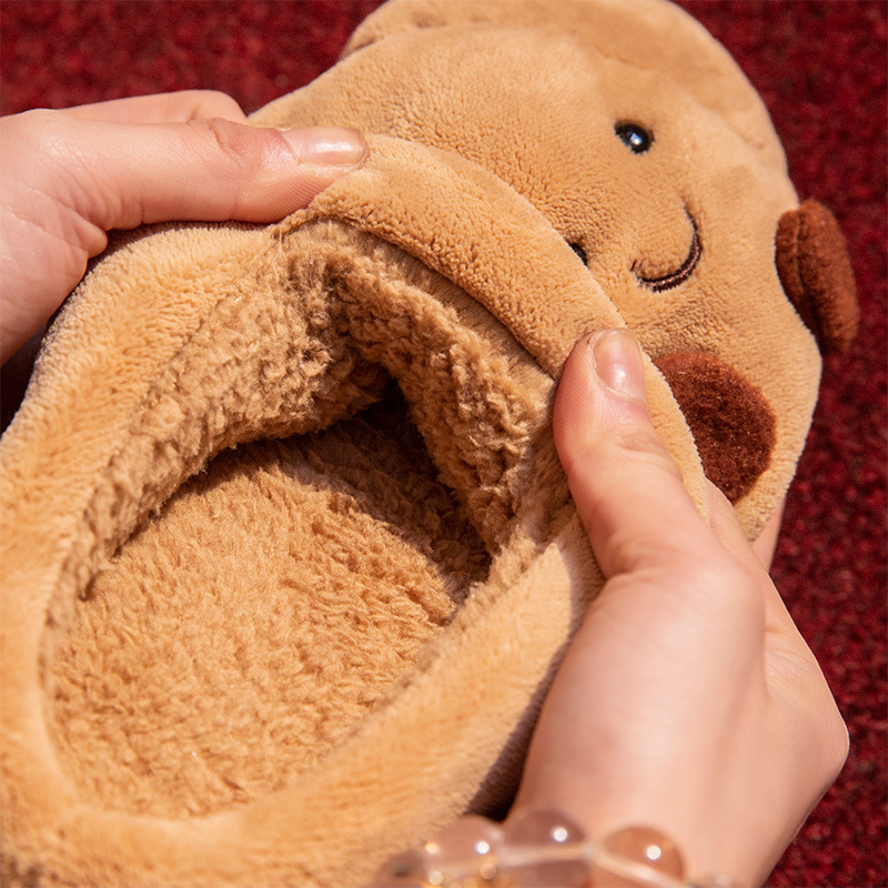 Cute Cartoon Fluffy Slippers F - Men Shoes Size To Women ulasan dan harga