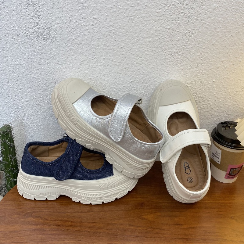 Women's Velcro Strap Mary Jane - Velcro Strap Sandal ulasan dan harga