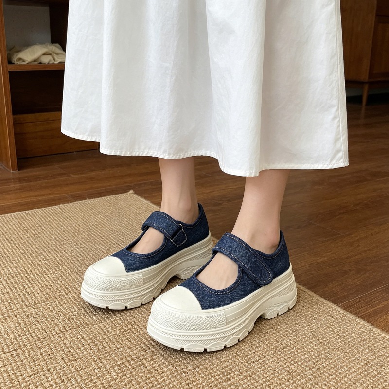 Women's Velcro Strap Mary Jane - Velcro Strap Sandal ulasan dan harga