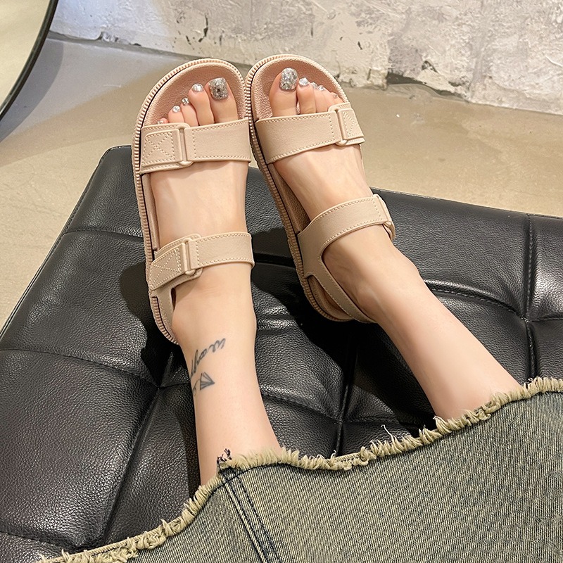 Summer Women's Sandals - Korea - Velcro Strap Sandal ulasan dan harga