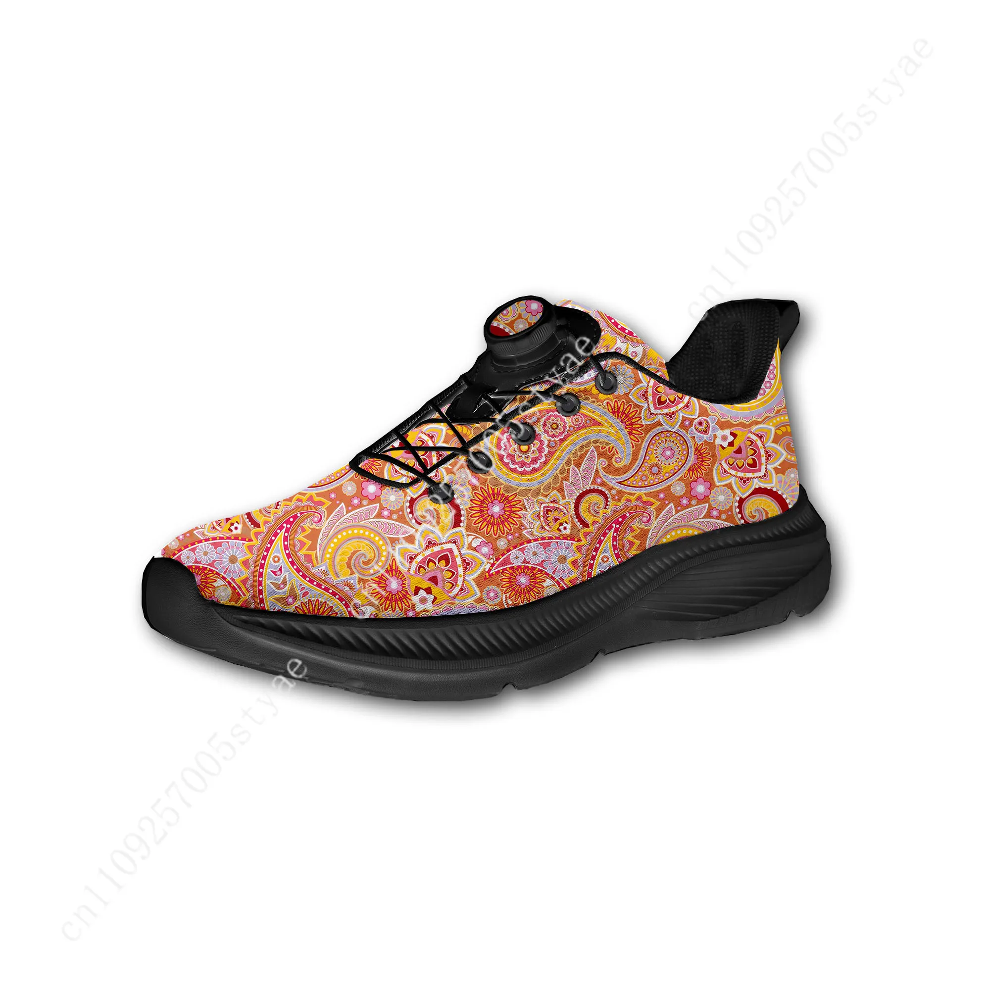 Bohemian Mandala Floral Print  - Men Shoes Sneakers ulasan dan harga