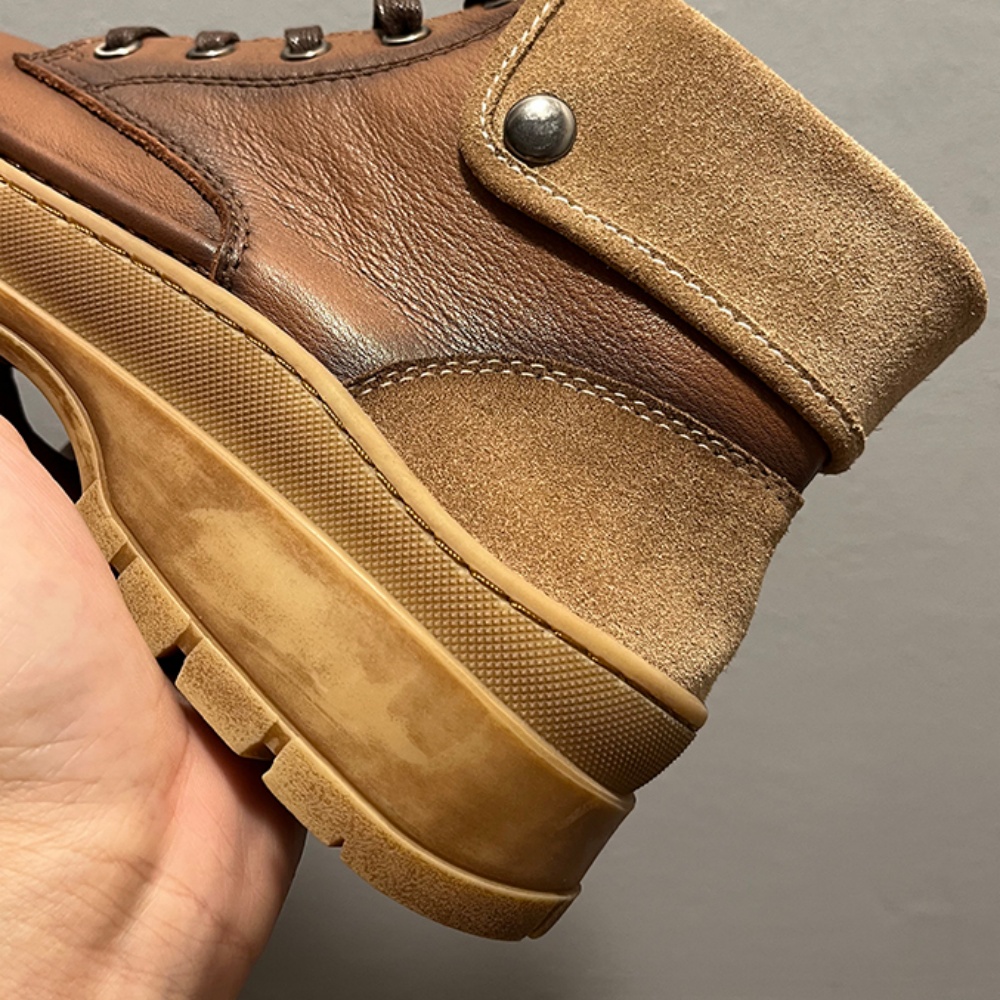 British Retro High-Top Winter  - Men'S Shoes Low Top ulasan dan harga