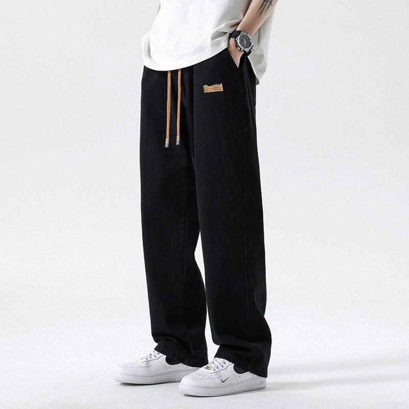 Summer Thin Men's Baggy Jeans  - Men'S Shoes With Jeans ulasan dan harga
