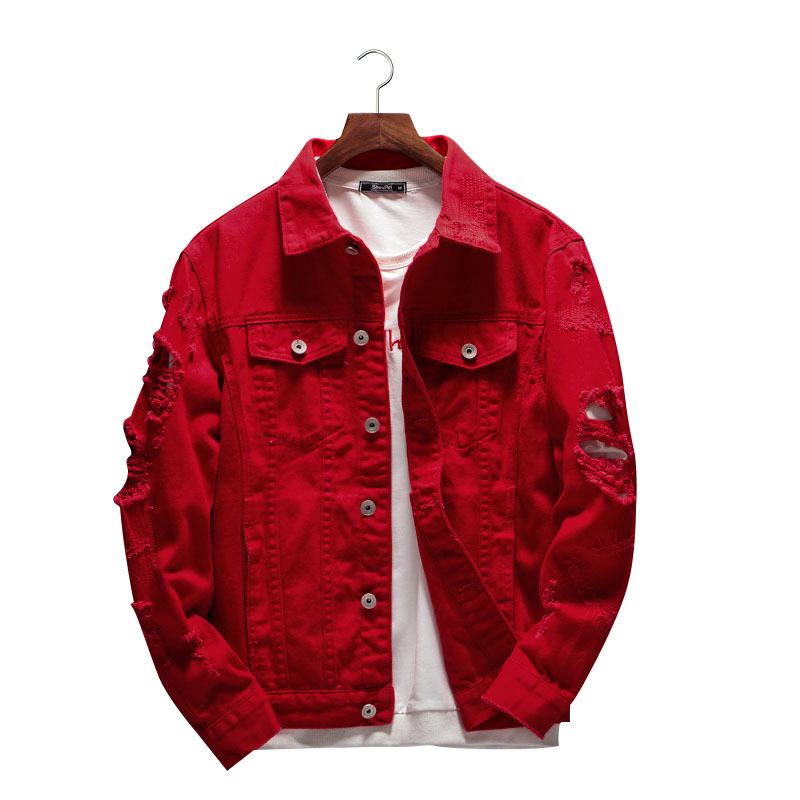 New Men's Jean Jacket Slim Fit - Men'S Shoes With Jeans ulasan dan harga