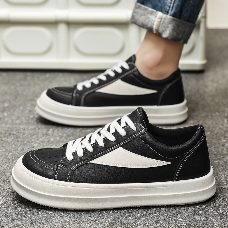 Plain Color Men Low Top Casual - Men'S Shoes Low Top ulasan dan harga