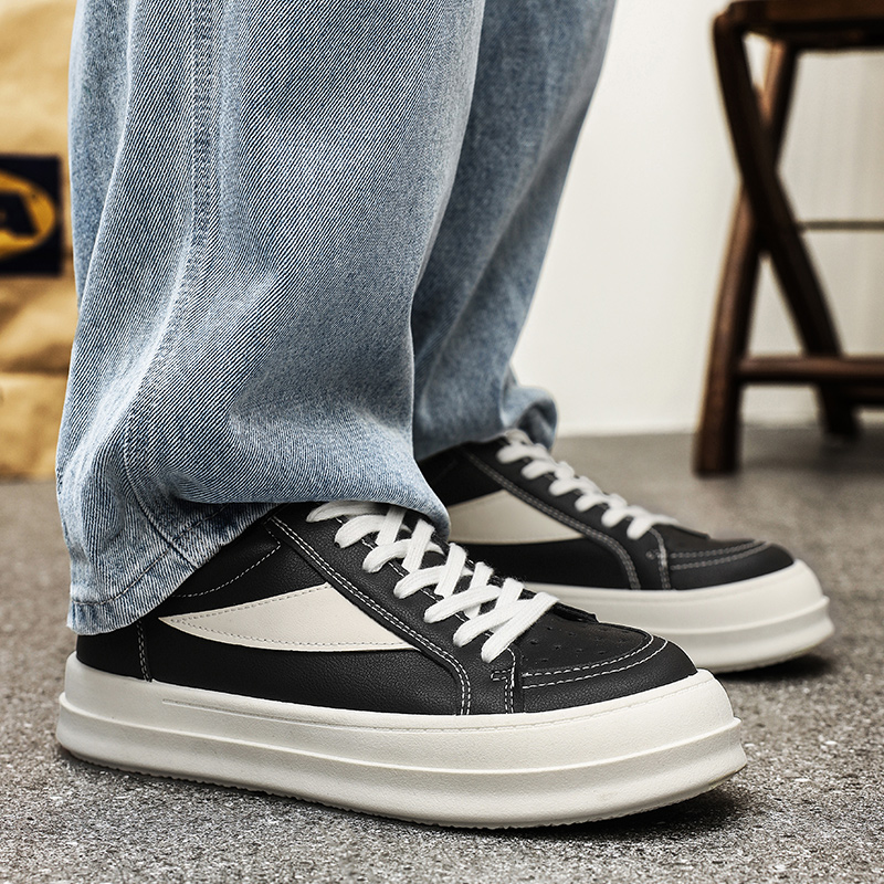 Plain Color Men Low Top Casual - Men'S Shoes Low Top ulasan dan harga