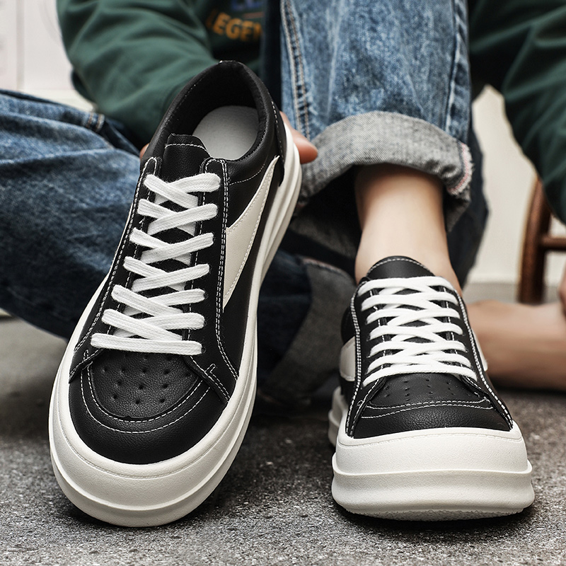 Plain Color Men Low Top Casual - Men'S Shoes Low Top ulasan dan harga