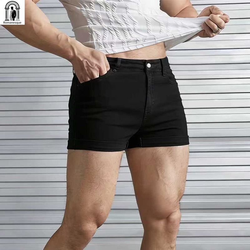 Men's Sexy Slim Fit White Deni - Men'S Shoes With Jeans ulasan dan harga