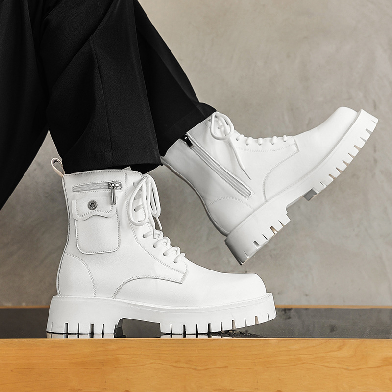 2025 Trend Men Boots Sneakers  - Men'S Shoes Low Top ulasan dan harga