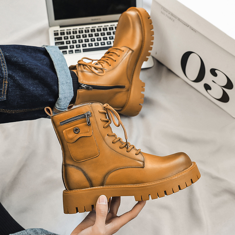2025 Trend Men Boots Sneakers  - Men'S Shoes Low Top ulasan dan harga