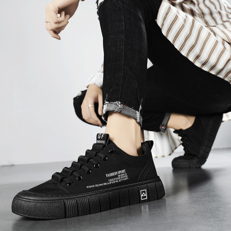 Men's Chunky Sole Low Top Canv - Men'S Shoes Low Top ulasan dan harga