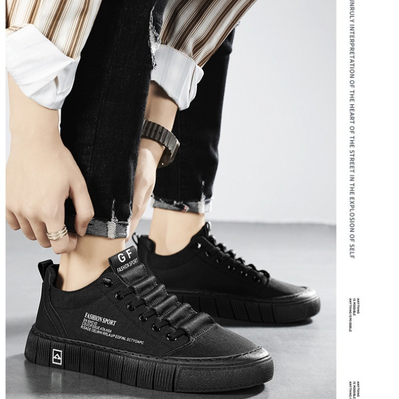 Men's Chunky Sole Low Top Canv - Men'S Shoes Low Top ulasan dan harga