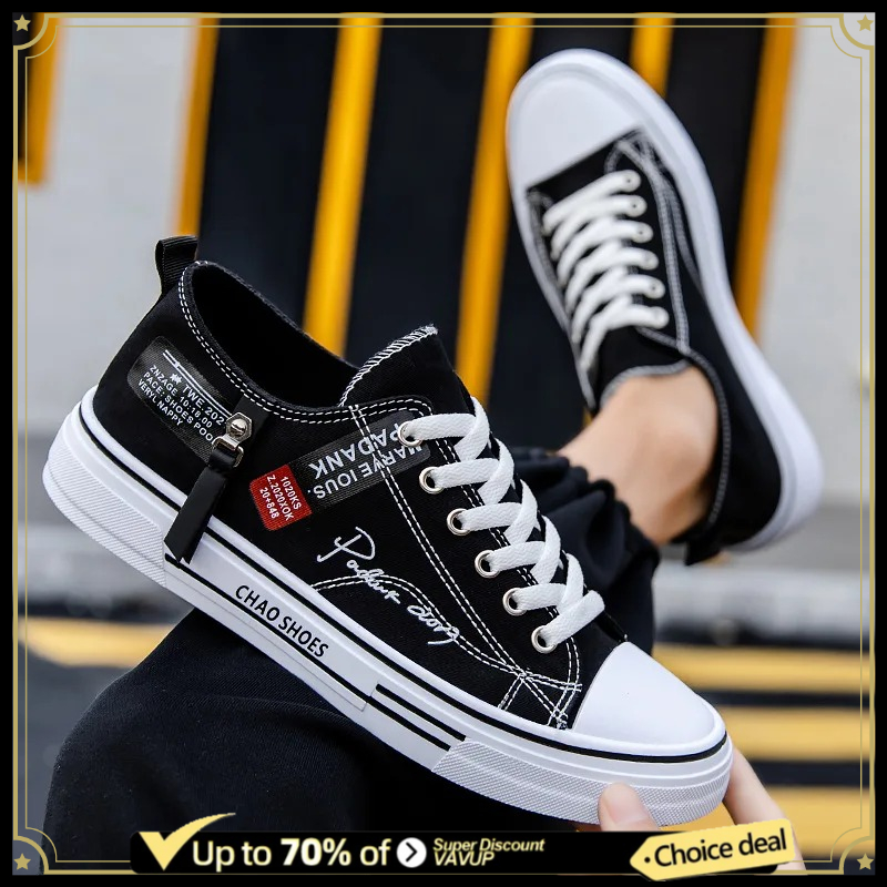 Fashion Men's Canvas Shoes Sum - Men'S Shoes Low Top ulasan dan harga