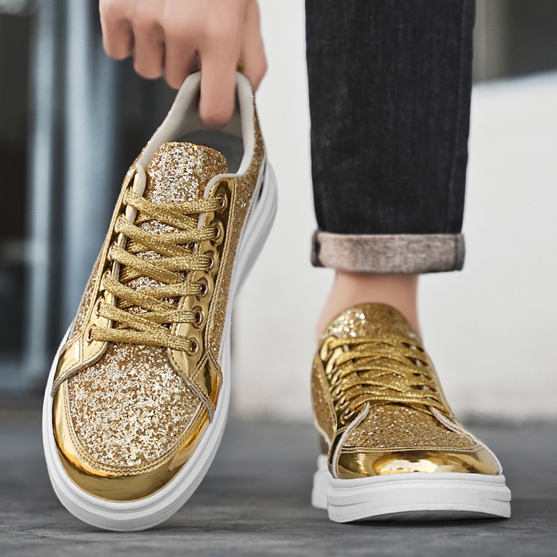 Gold Men's Sneakers 2025 New L - Men'S Shoes Size 42 In Us ulasan dan harga