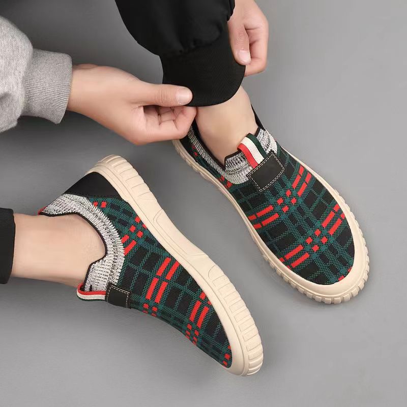 Men's Slip-On Socks Shoes Brea - Men'S Shoes Low Top ulasan dan harga