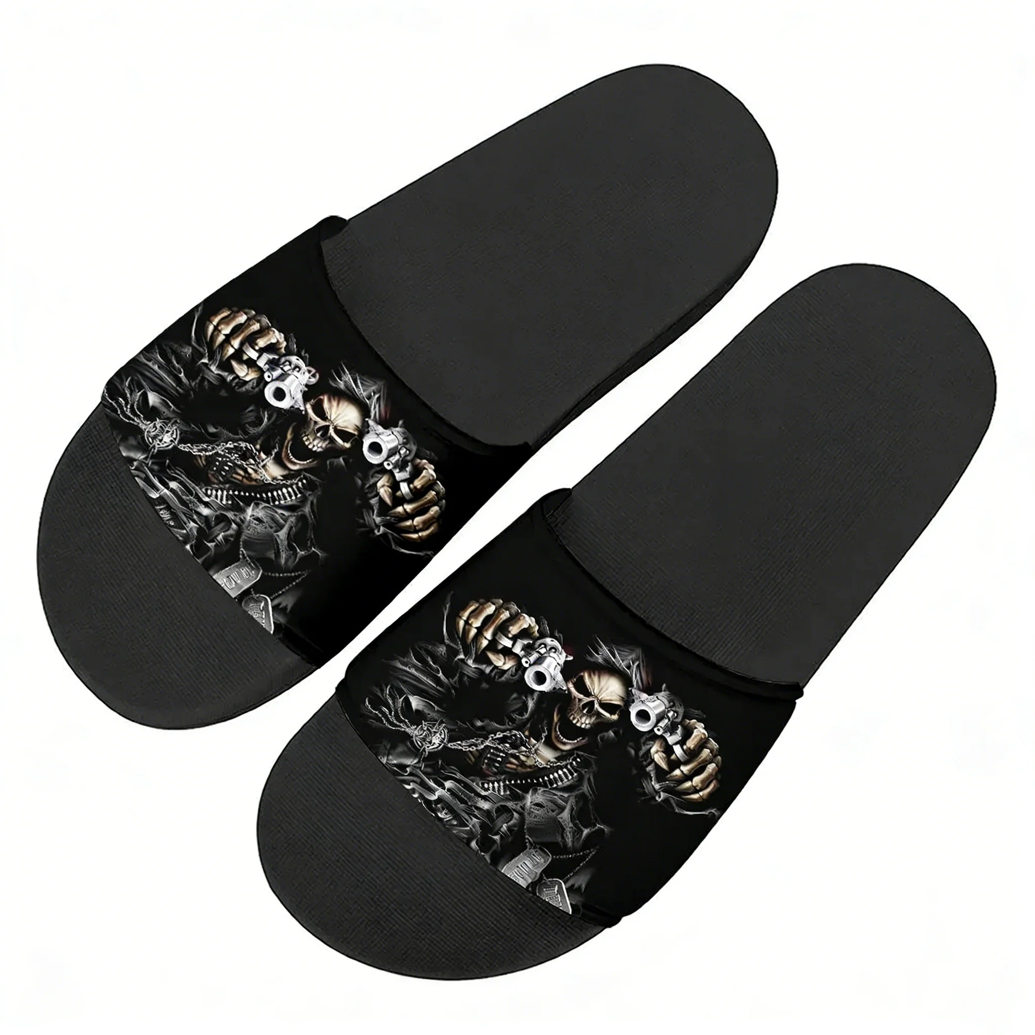 Crazy Skeleton Slippers Home W - Men Shoes Style ulasan dan harga