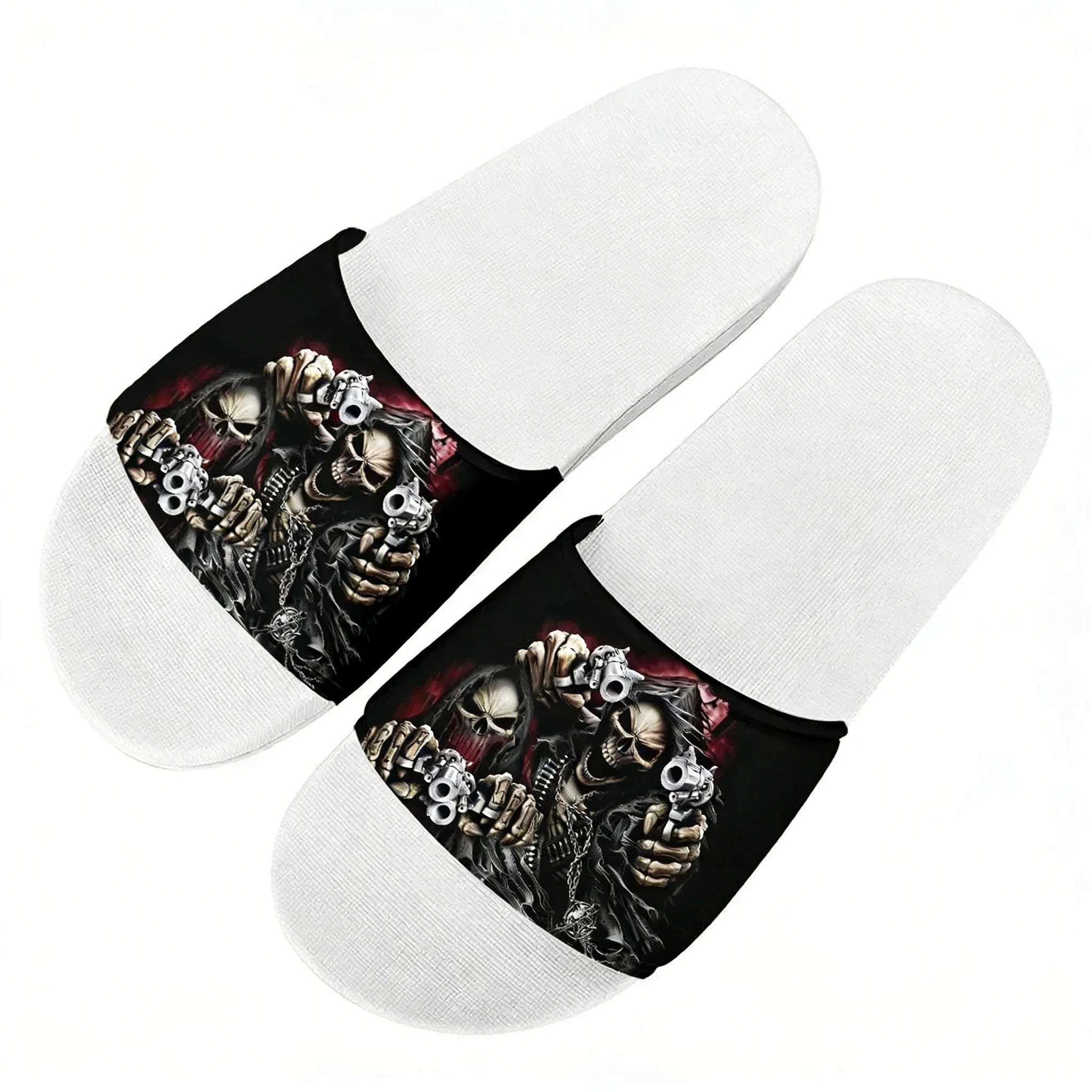 Crazy Skeleton Slippers Home W - Men Shoes Style ulasan dan harga