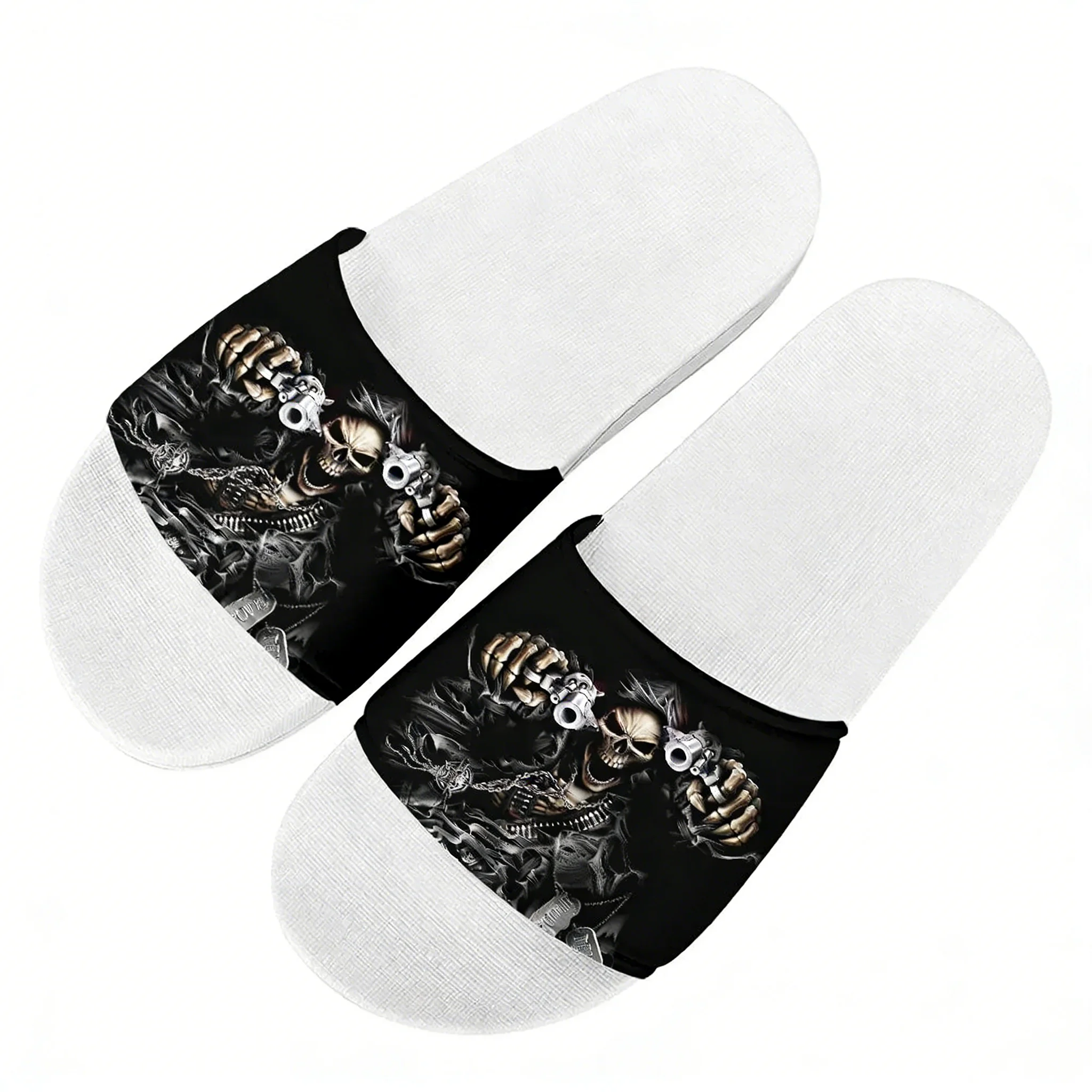 Crazy Skeleton Slippers Home W - Men Shoes Style ulasan dan harga