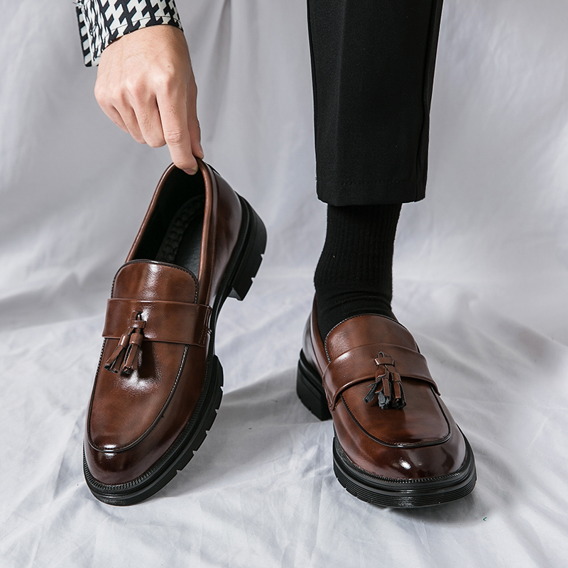 High Quality Men Leather Forma - Men'S Shoes Drivers ulasan dan harga