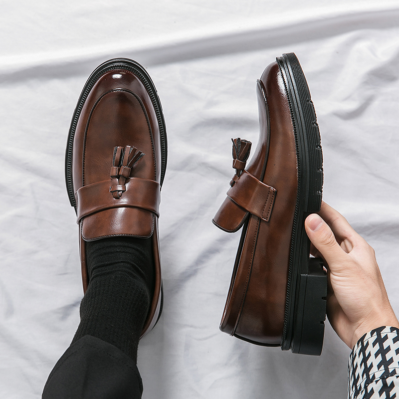 High Quality Men Leather Forma - Men'S Shoes Drivers ulasan dan harga