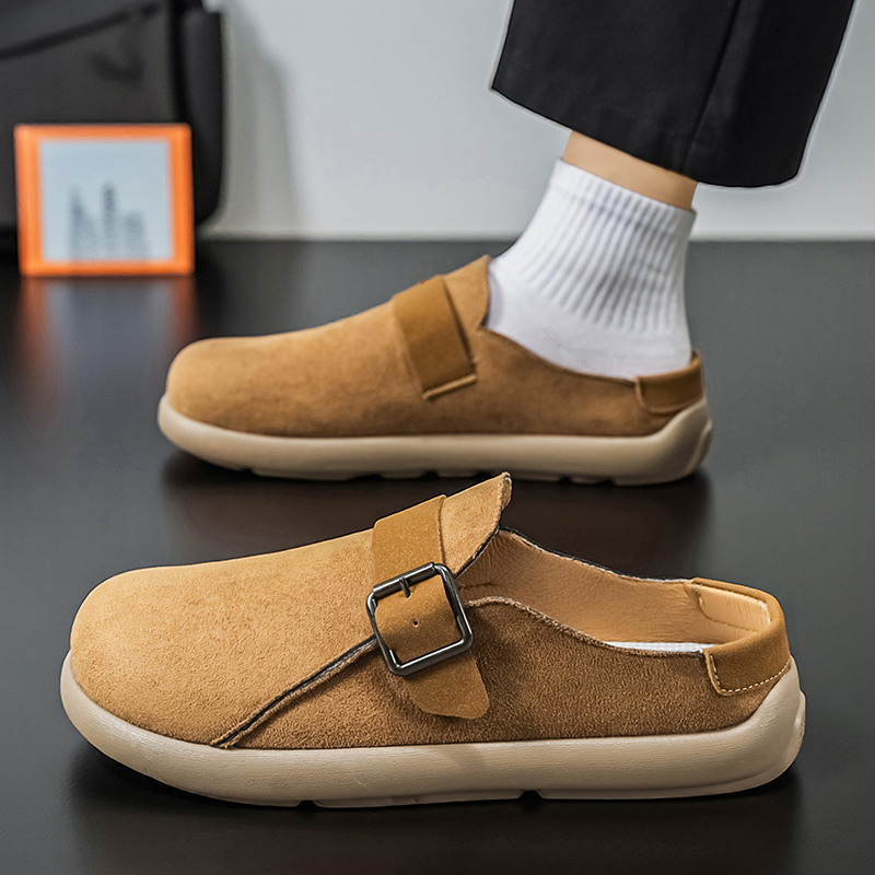 Platform Mules for Men Closed  - Men'S Shoes Drivers ulasan dan harga
