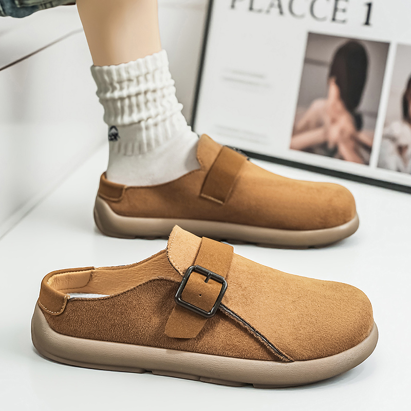 Platform Mules for Men Closed  - Men'S Shoes Drivers ulasan dan harga