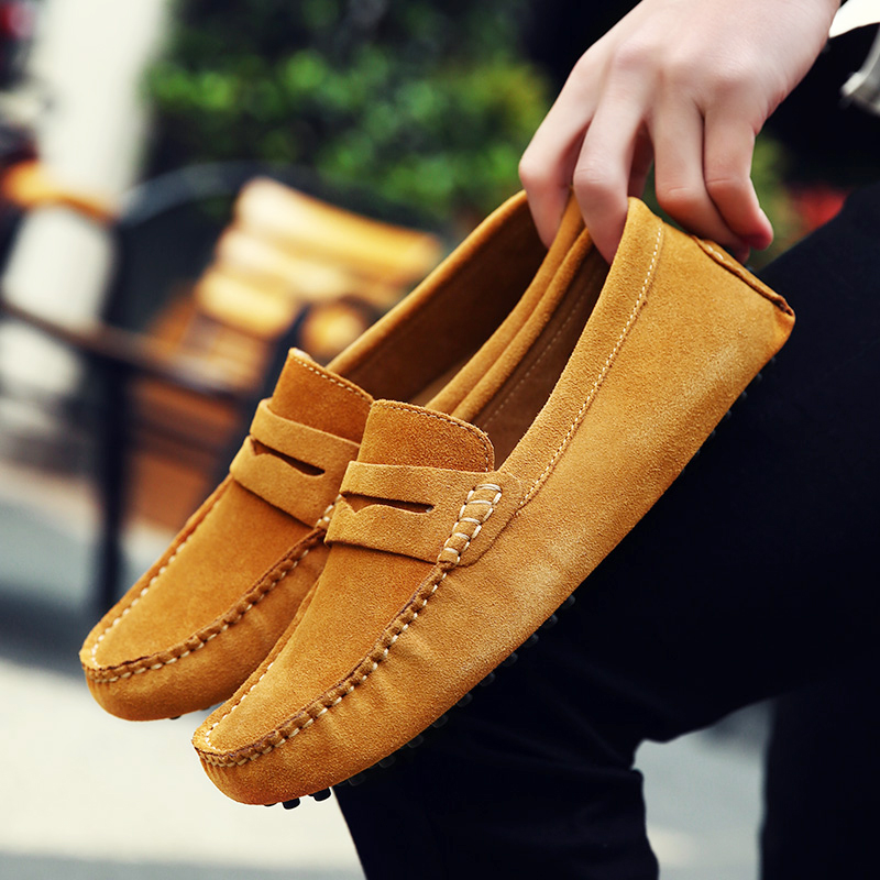 Men Spring  Autumn Bean Shoe F - Men'S Shoes Drivers ulasan dan harga