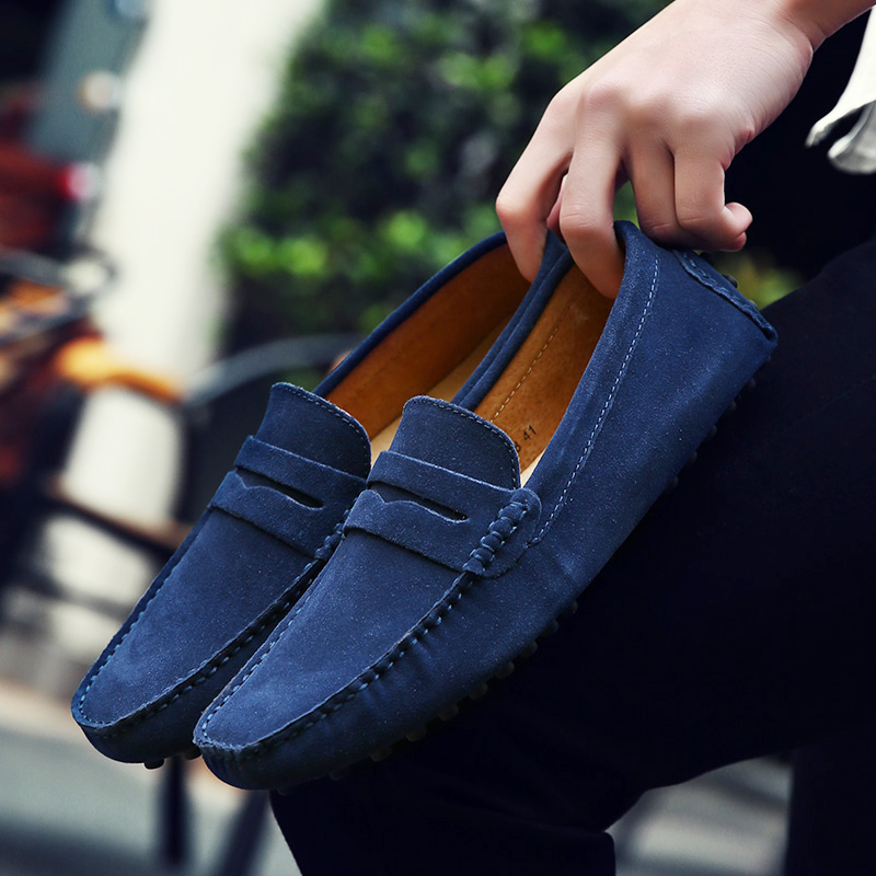 Men Spring  Autumn Bean Shoe F - Men'S Shoes Drivers ulasan dan harga
