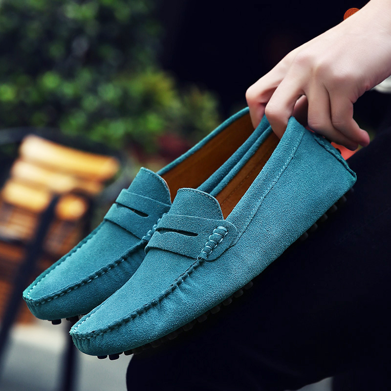 Men Spring  Autumn Bean Shoe F - Men'S Shoes Drivers ulasan dan harga