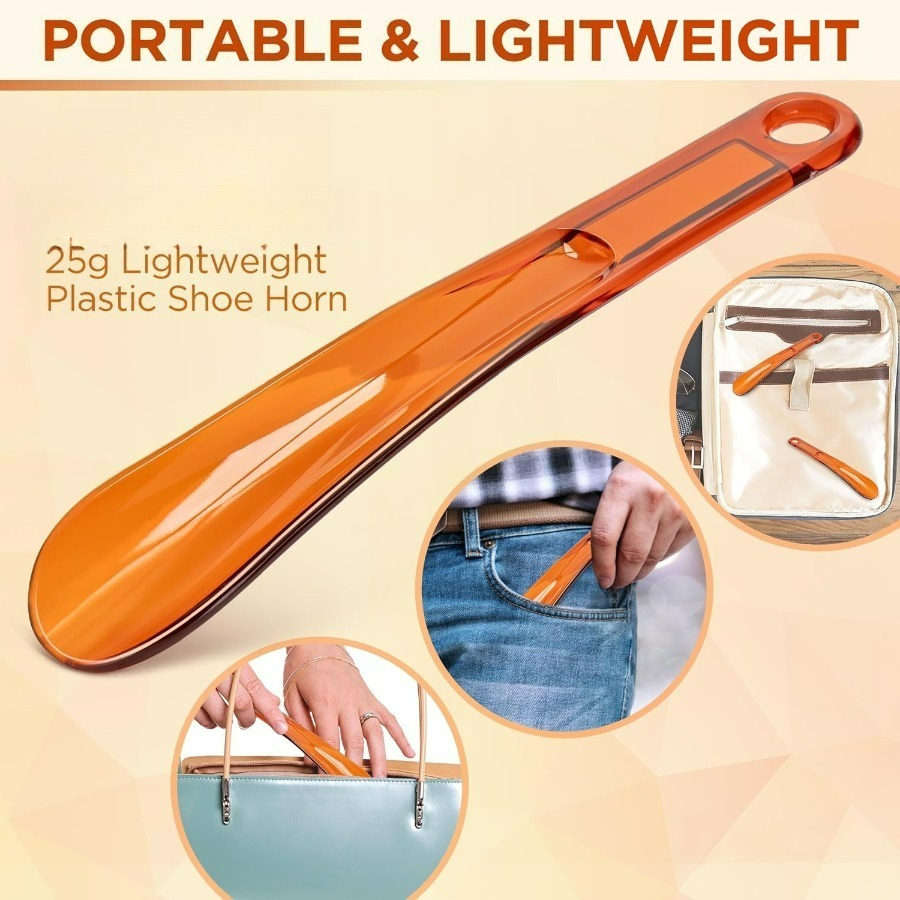 2-Pack Plastic Shoe Horn, Ligh - Men Shoes Essentials ulasan dan harga