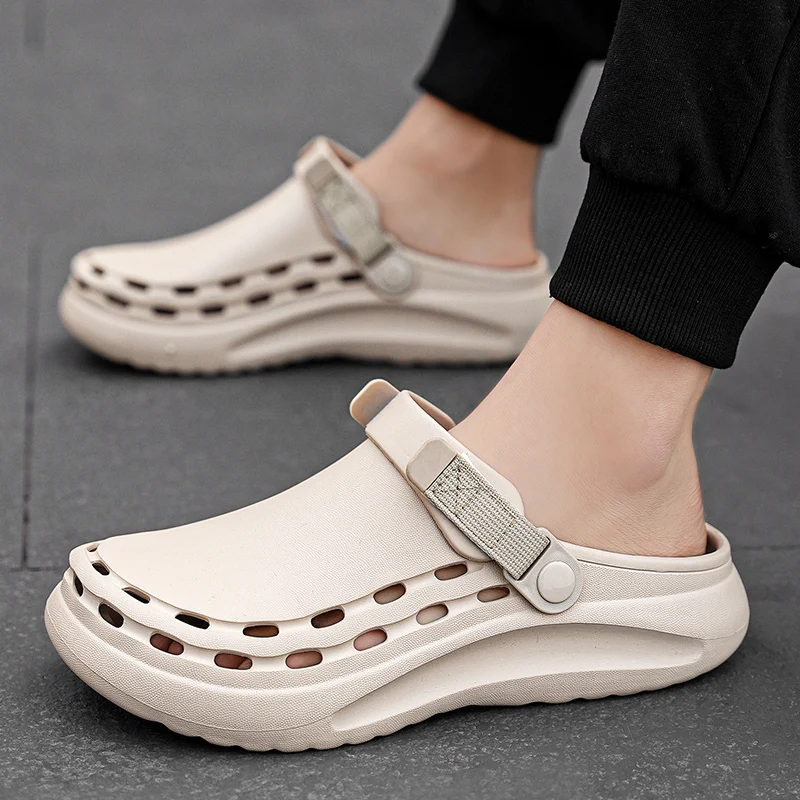 Quick-Dry EVA Solid Color Mens - Men Shoes Essentials ulasan dan harga