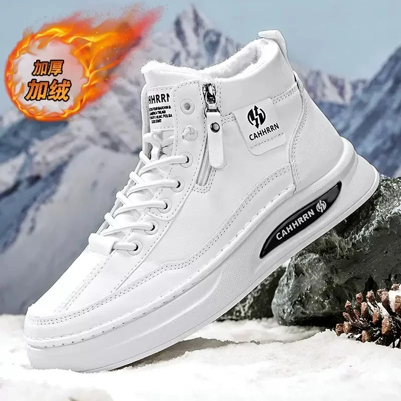 Men's White High Top Winter Ho - Men'S Shoes Low Top ulasan dan harga