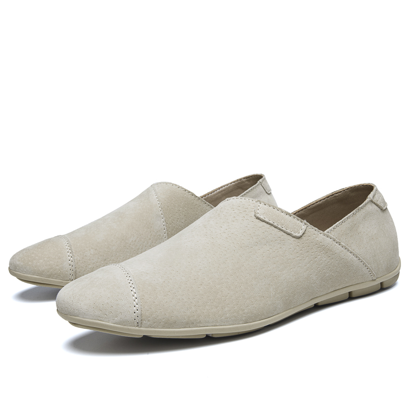Men's shoes low-cut leather sh - Men'S Shoes Drivers ulasan dan harga