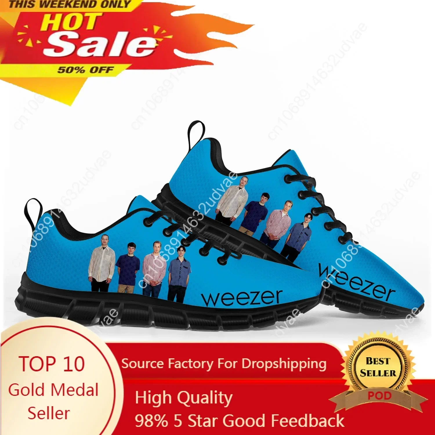 Weezer Sports Shoes Mens Women - Men Shoes Casual ulasan dan harga