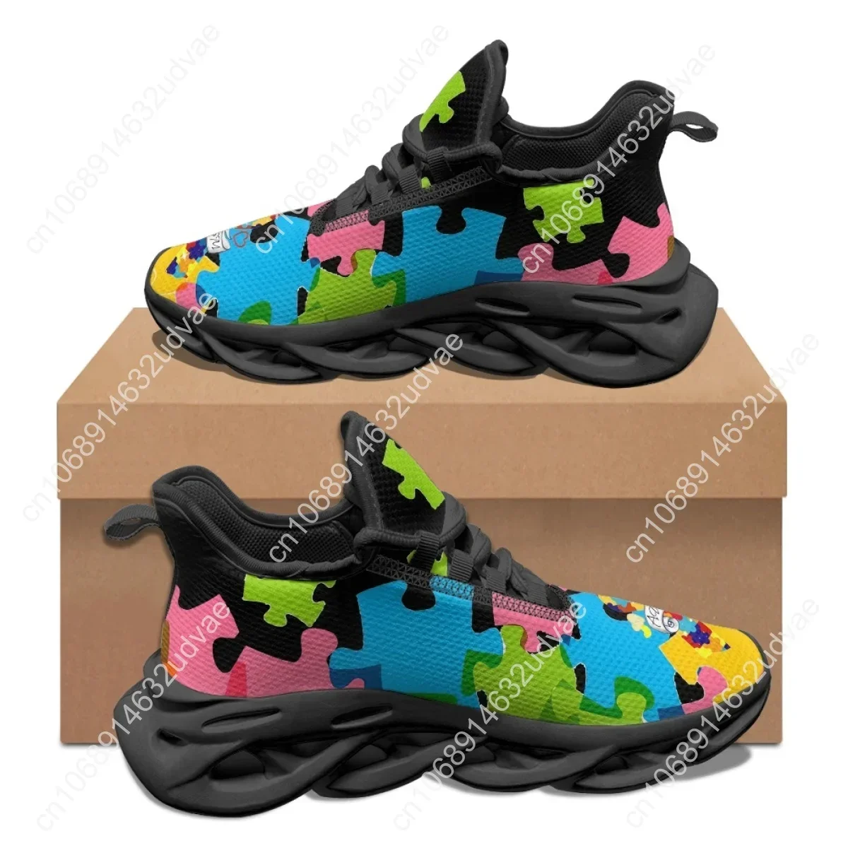Autism Awareness Sports Runnin - Men Shoes Sneakers ulasan dan harga