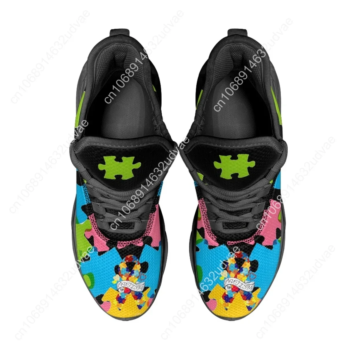 Autism Awareness Sports Runnin - Men Shoes Sneakers ulasan dan harga