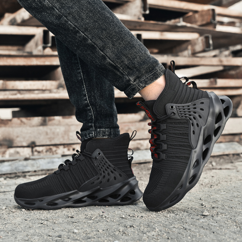Anti-Crush Piercing Safety Wor - Men Shoes Essentials ulasan dan harga