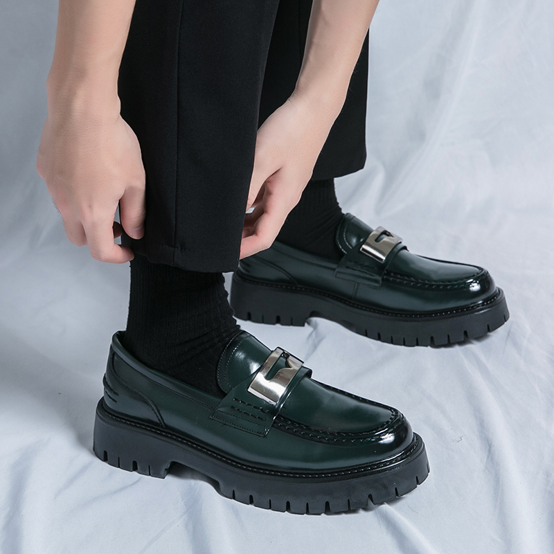 Platform New Men's Dress Leath - Men Shoes Prada ulasan dan harga