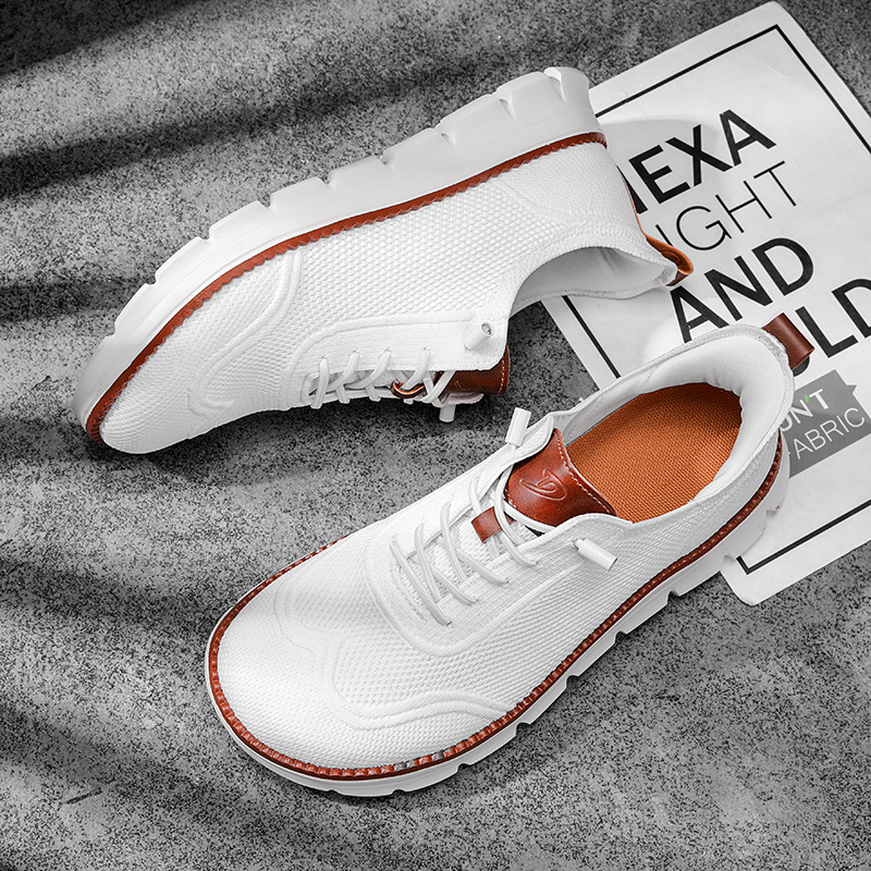 Stylish Men Wide Box Shoes Bar - Men'S Shoes Casual Sneakers ulasan dan harga