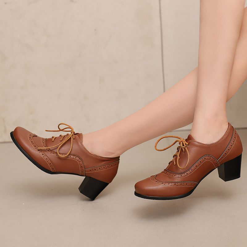 SIMLOVEYO New Brown Women Pump - Men'S Shoes Size 42 In Us ulasan dan harga