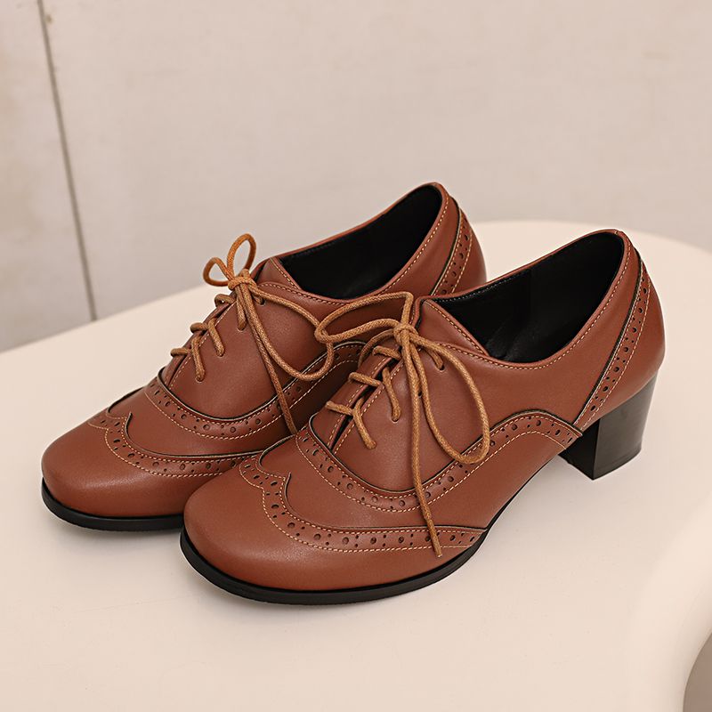 SIMLOVEYO New Brown Women Pump - Men'S Shoes Size 42 In Us ulasan dan harga