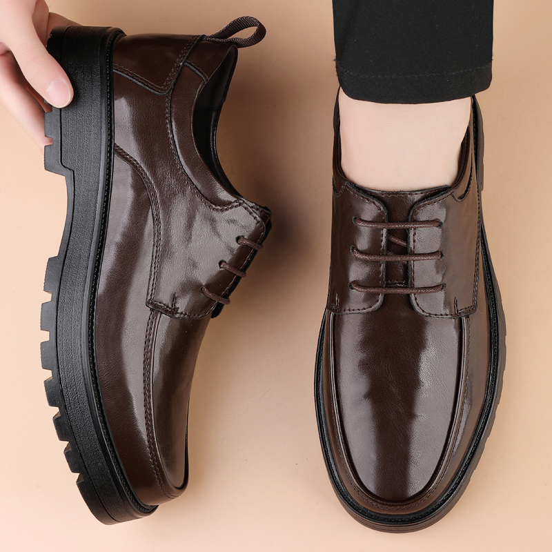 Urban Light Luxury Thick Soled - Men Shoes Essentials ulasan dan harga